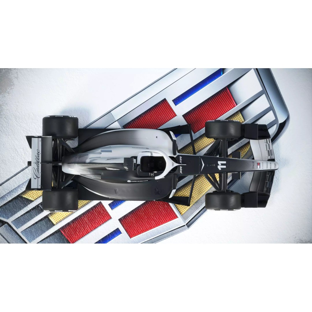 F1 Cadillac 2026 3D Model – High Poly Game-Ready Asset, FBX, Blender - View 13