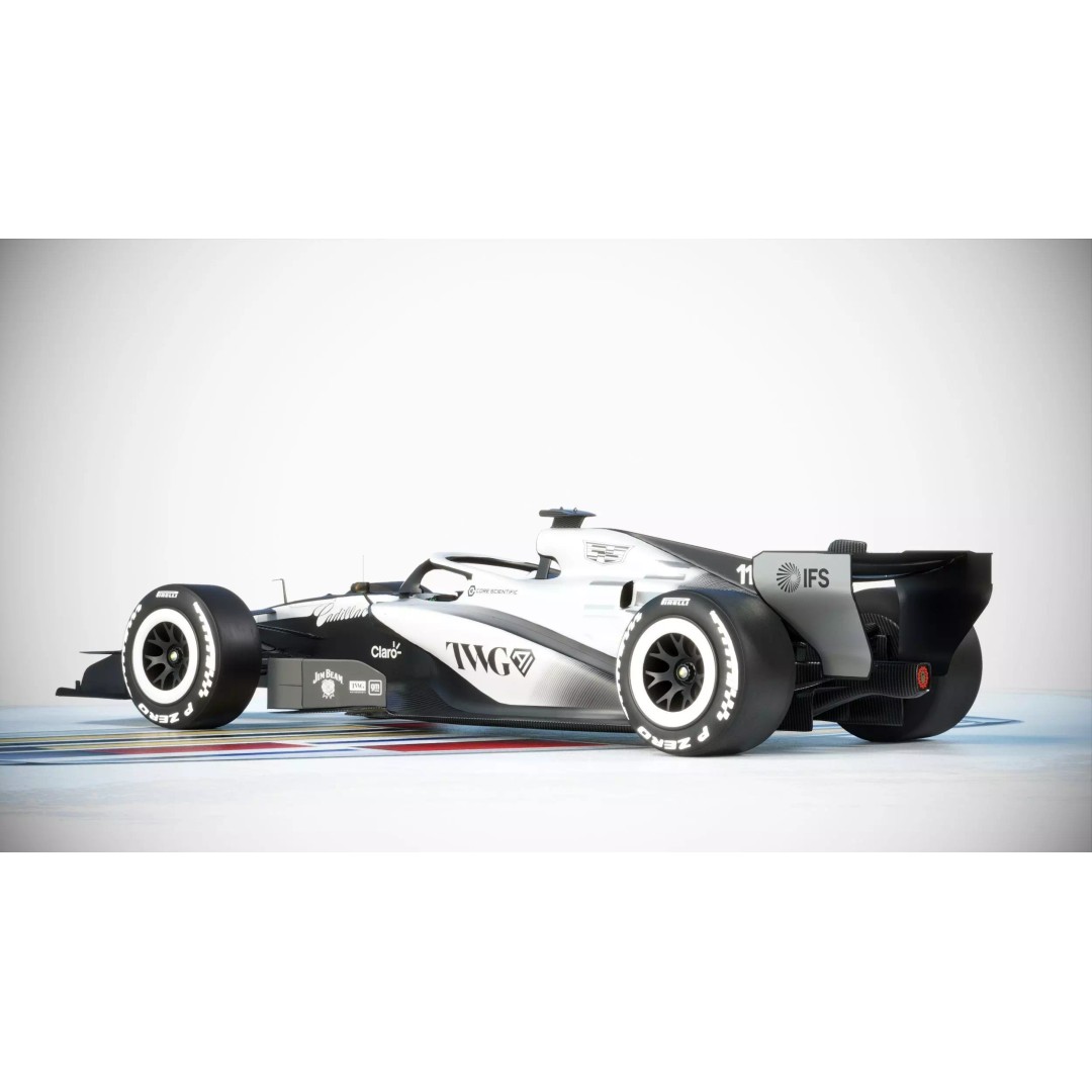 F1 Cadillac 2026 3D Model – High Poly Game-Ready Asset, FBX, Blender - View 16