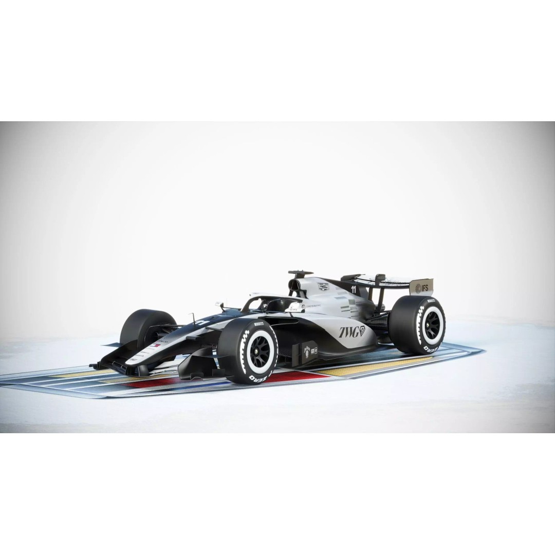 F1 Cadillac 2026 3D Model – High Poly Game-Ready Asset, FBX, Blender - View 22