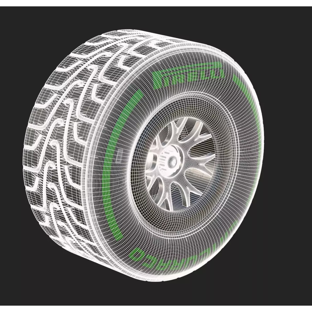 F1 Cadillac 2026 3D Model – High Poly Game-Ready Asset, FBX, Blender - View 34