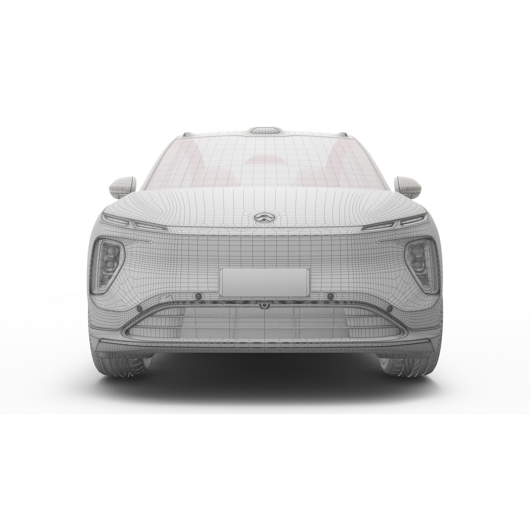 2024 Nio EC6 3D Model – High-Res Sport Crossover, FBX, OBJ, Blender - View 13