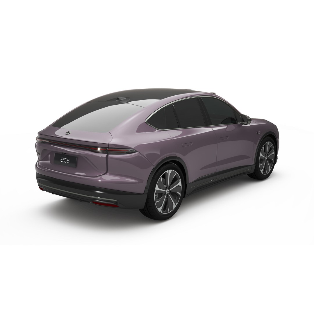 2024 Nio EC6 3D Model – High-Res Sport Crossover, FBX, OBJ, Blender - View 3