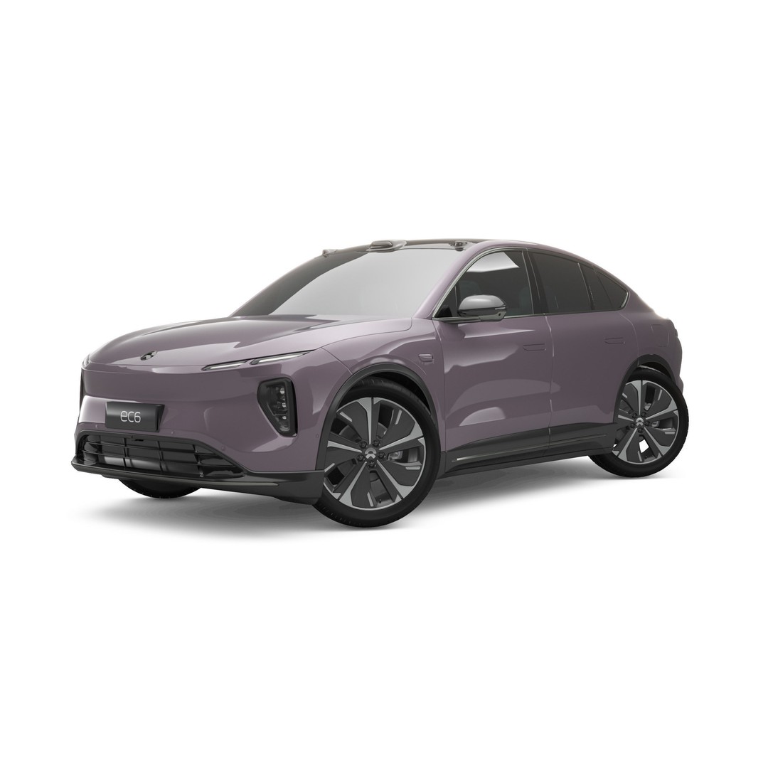 2024 Nio EC6 3D Model – High-Res Sport Crossover, FBX, OBJ, Blender - View 4