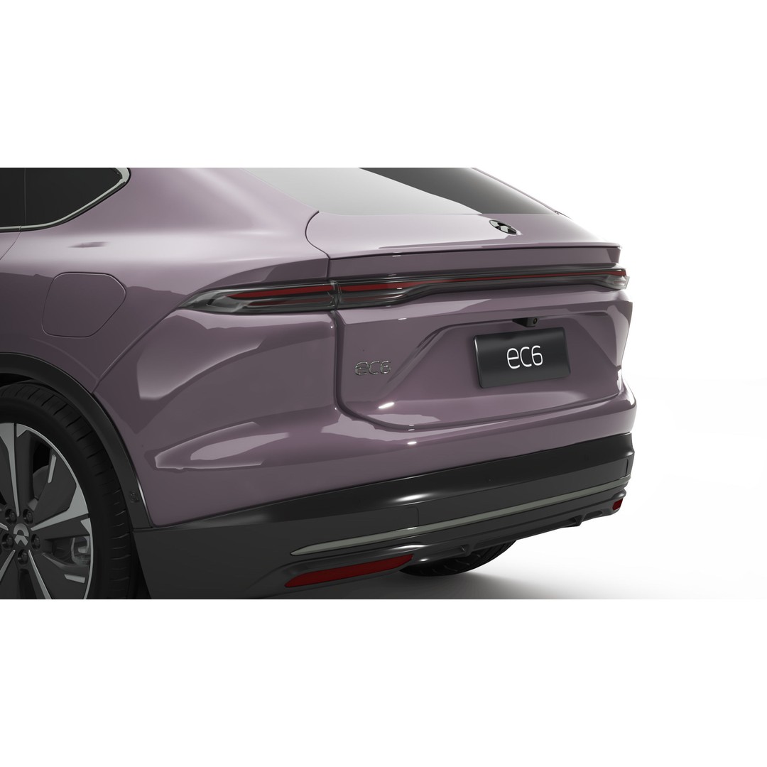 2024 Nio EC6 3D Model – High-Res Sport Crossover, FBX, OBJ, Blender - View 5
