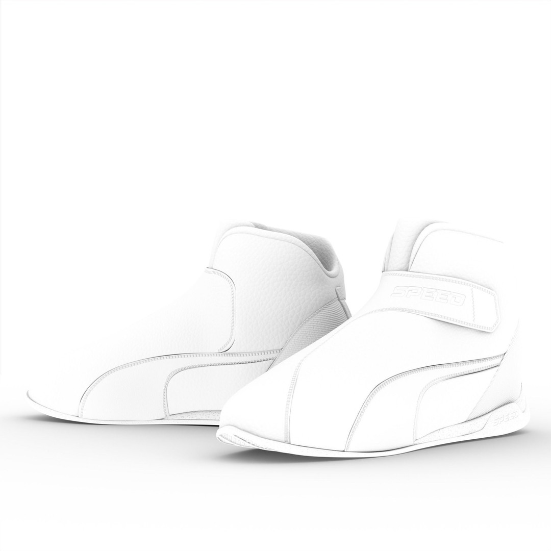 Formula 1 Boots 3D Model – Low Poly Game Asset, FBX, PBR Textures - View 10