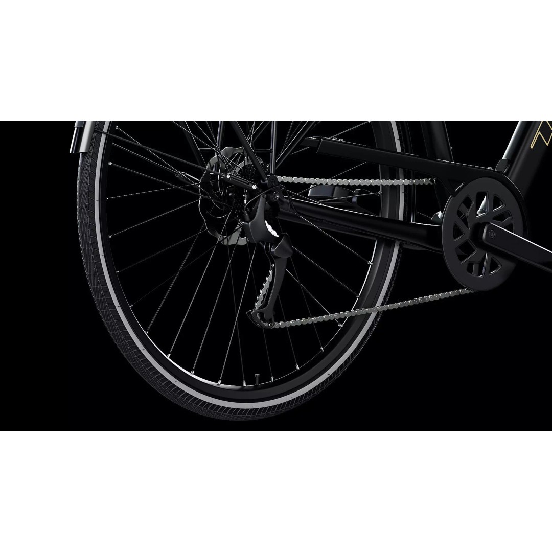 Hybrid Bicycle 3D Model – Low Poly Game Asset, FBX, OBJ - View 9
