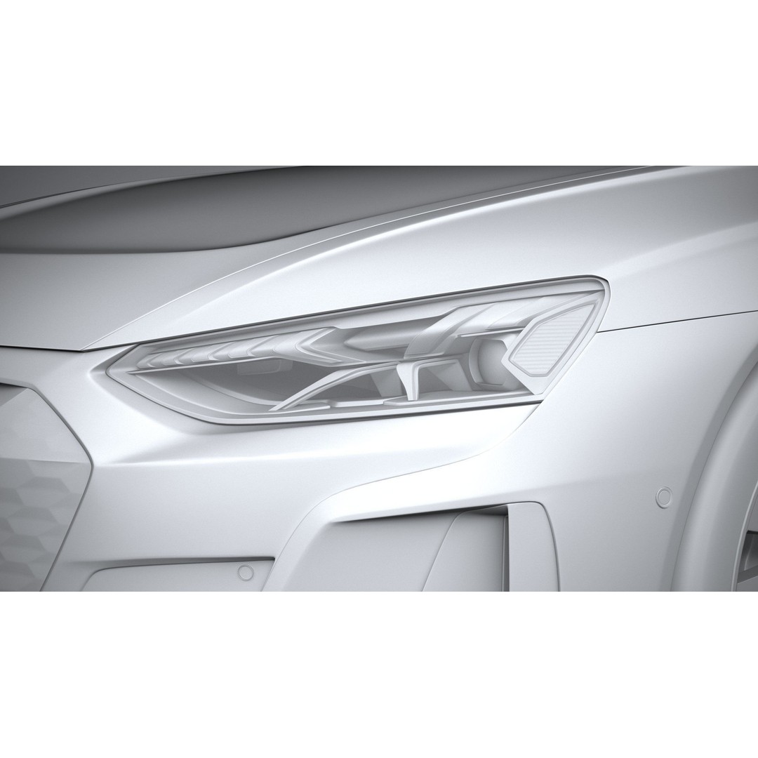 Audi e-tron GT quattro 2022 3D Model – High Poly Luxury Sedan, FBX, OBJ - View 25