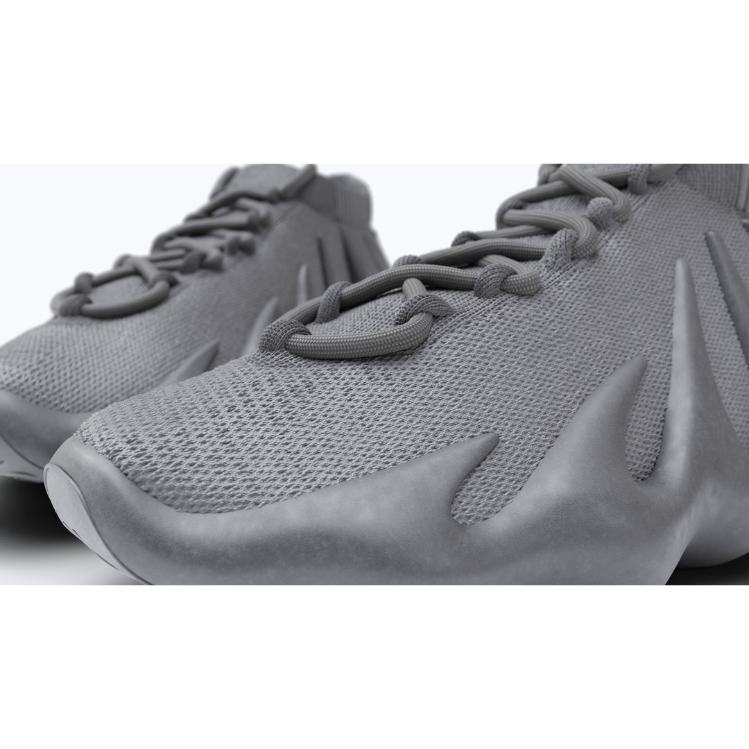Adidas Yeezy Boost 450 Sneaker 3D Model – Low Poly Game Asset, FBX - View 12