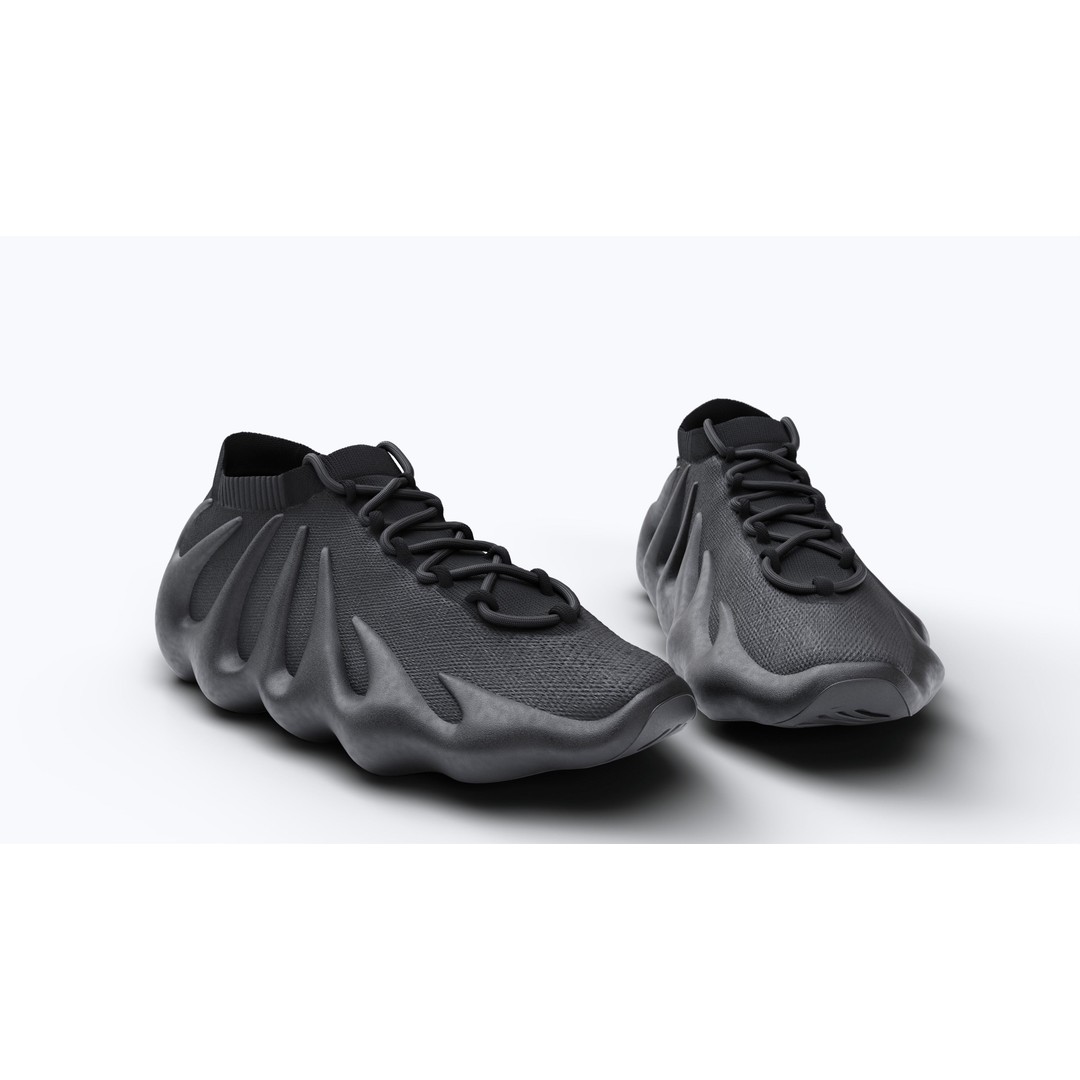 Adidas Yeezy Boost 450 Sneaker 3D Model – Low Poly Game Asset, FBX - View 21
