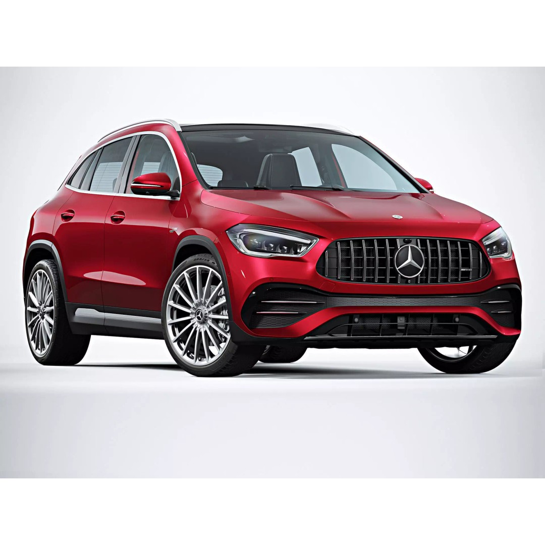 2021 Mercedes-Benz GLA35 AMG 3D Model – High Poly Game Asset, FBX/OBJ - View 2