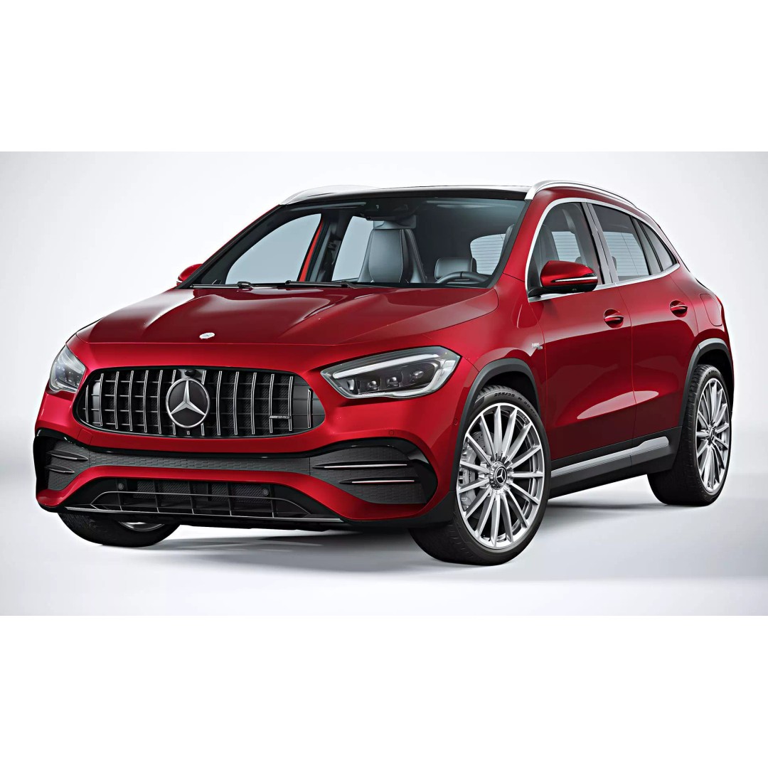 2021 Mercedes-Benz GLA35 AMG 3D Model – High Poly Game Asset, FBX/OBJ - View 5