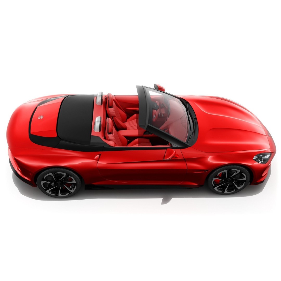 MG Cybersteer 2024 3D Model – High Poly Sport Coupe with Interior - View 13