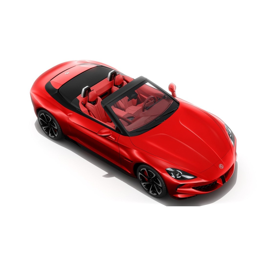 MG Cybersteer 2024 3D Model – High Poly Sport Coupe with Interior - View 14