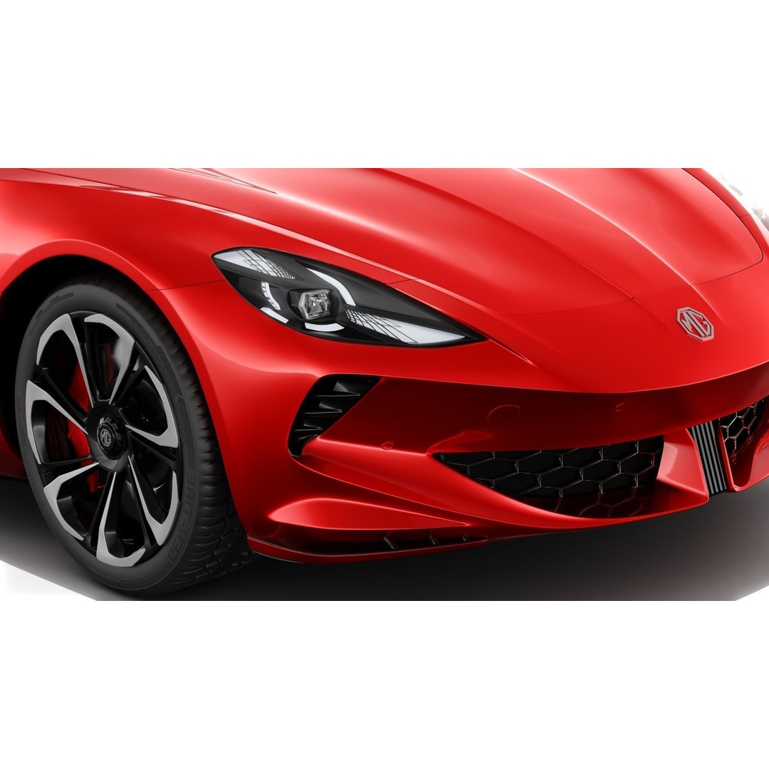 MG Cybersteer 2024 3D Model – High Poly Sport Coupe with Interior - View 16