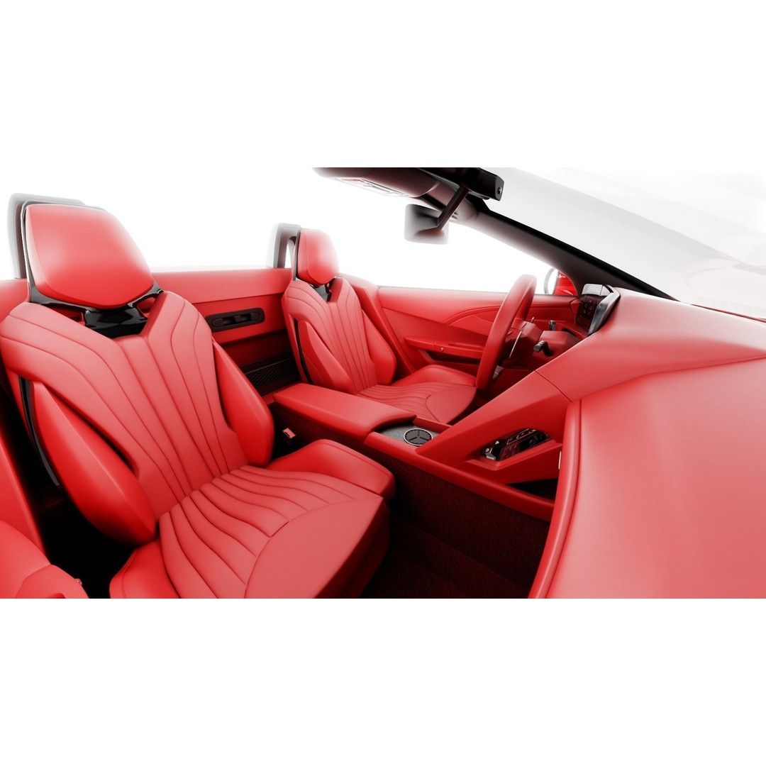 MG Cybersteer 2024 3D Model – High Poly Sport Coupe with Interior - View 19