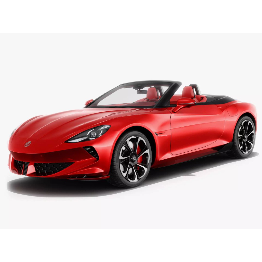 MG Cybersteer 2024 3D Model – High Poly Sport Coupe with Interior - View 2