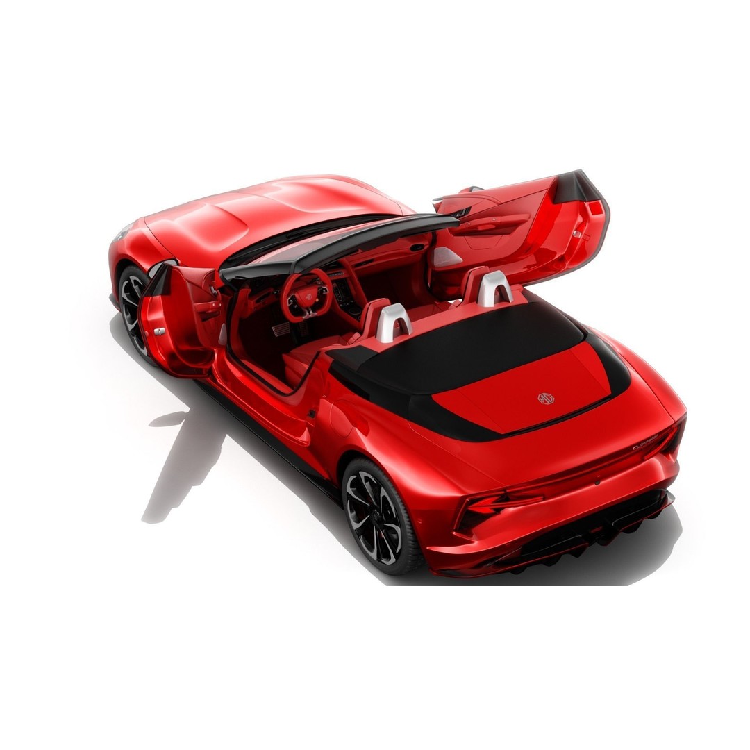 MG Cybersteer 2024 3D Model – High Poly Sport Coupe with Interior - View 4