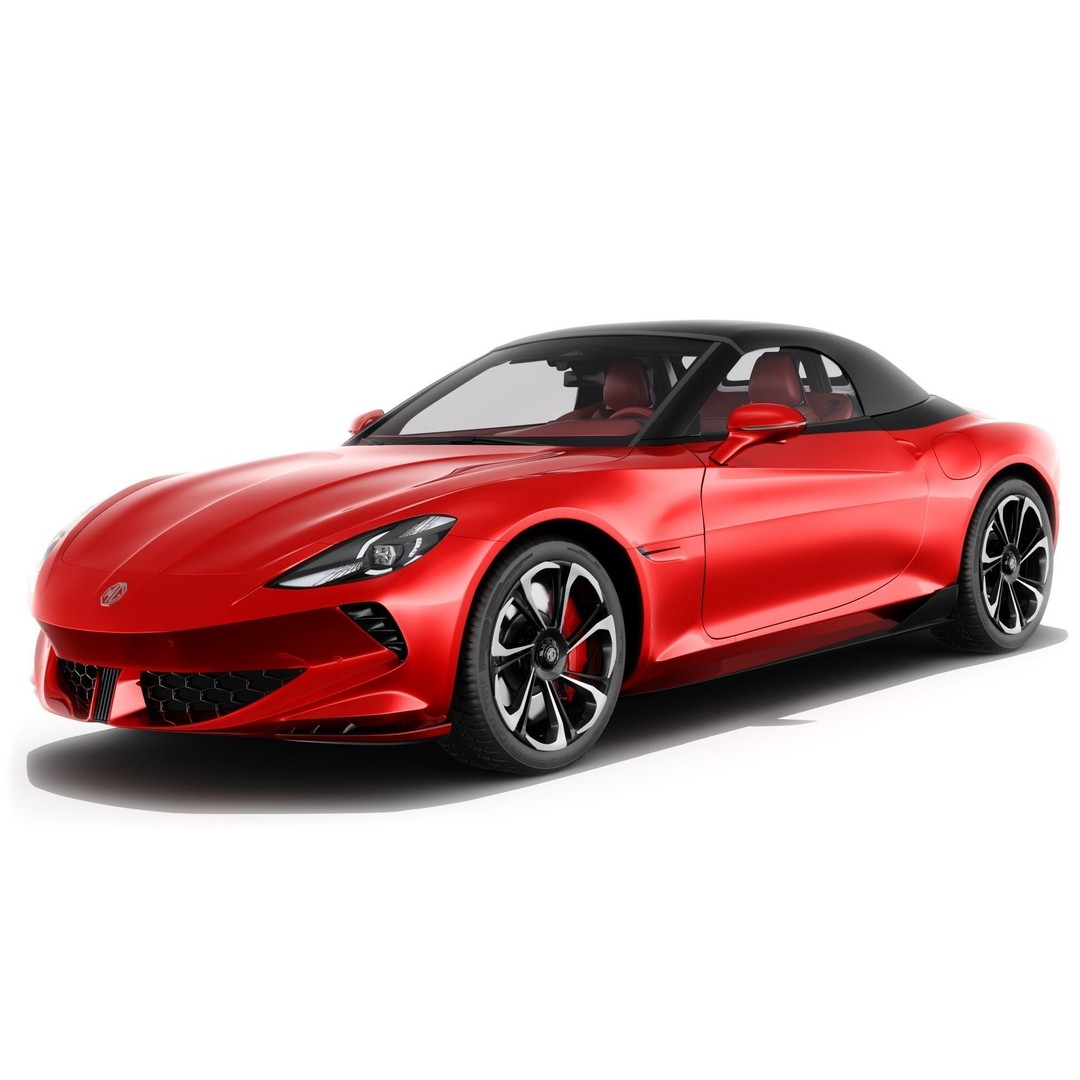 MG Cybersteer 2024 3D Model – High Poly Sport Coupe with Interior - View 5