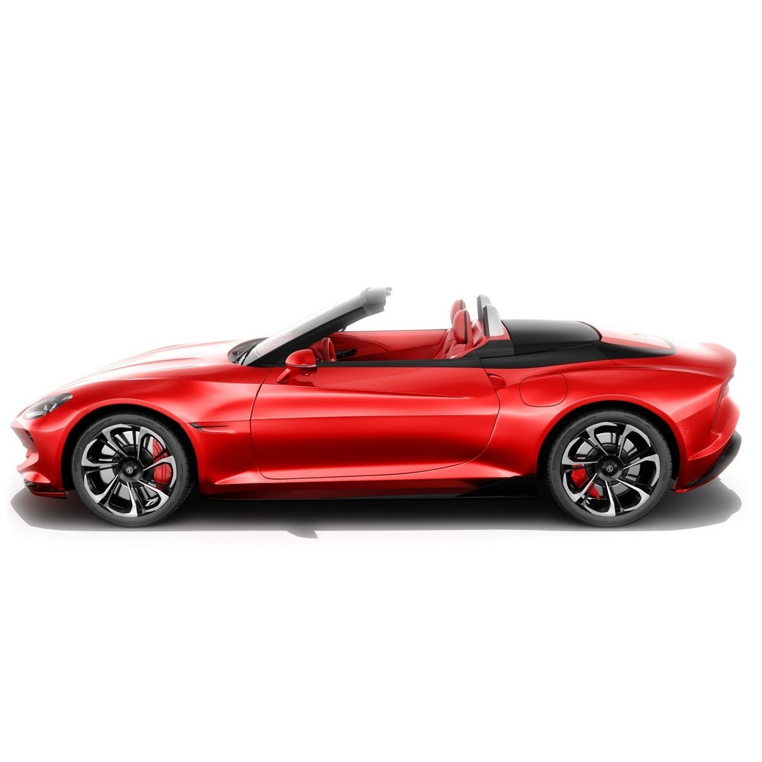 MG Cybersteer 2024 3D Model – High Poly Sport Coupe with Interior - View 6