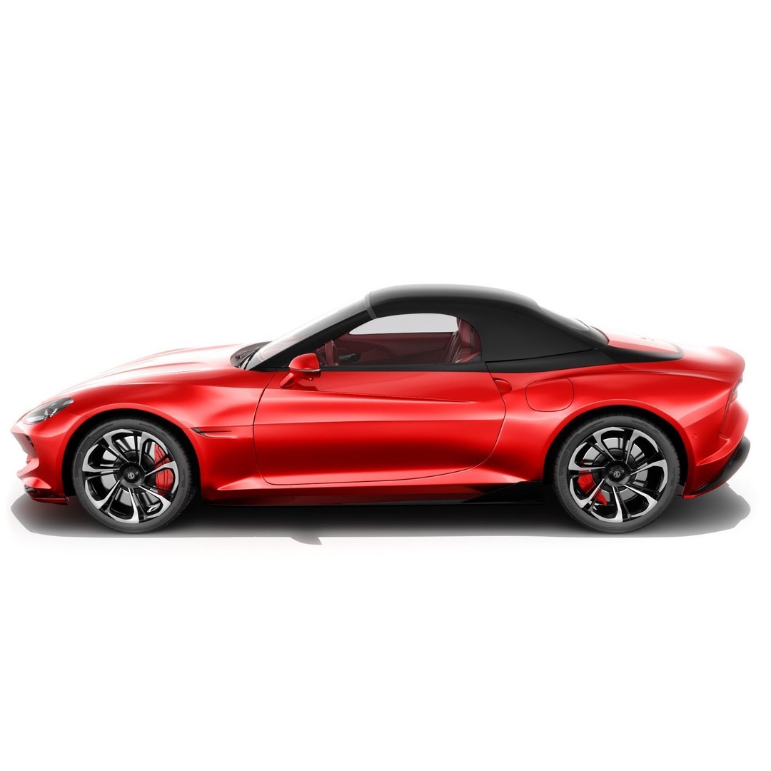 MG Cybersteer 2024 3D Model – High Poly Sport Coupe with Interior - View 7