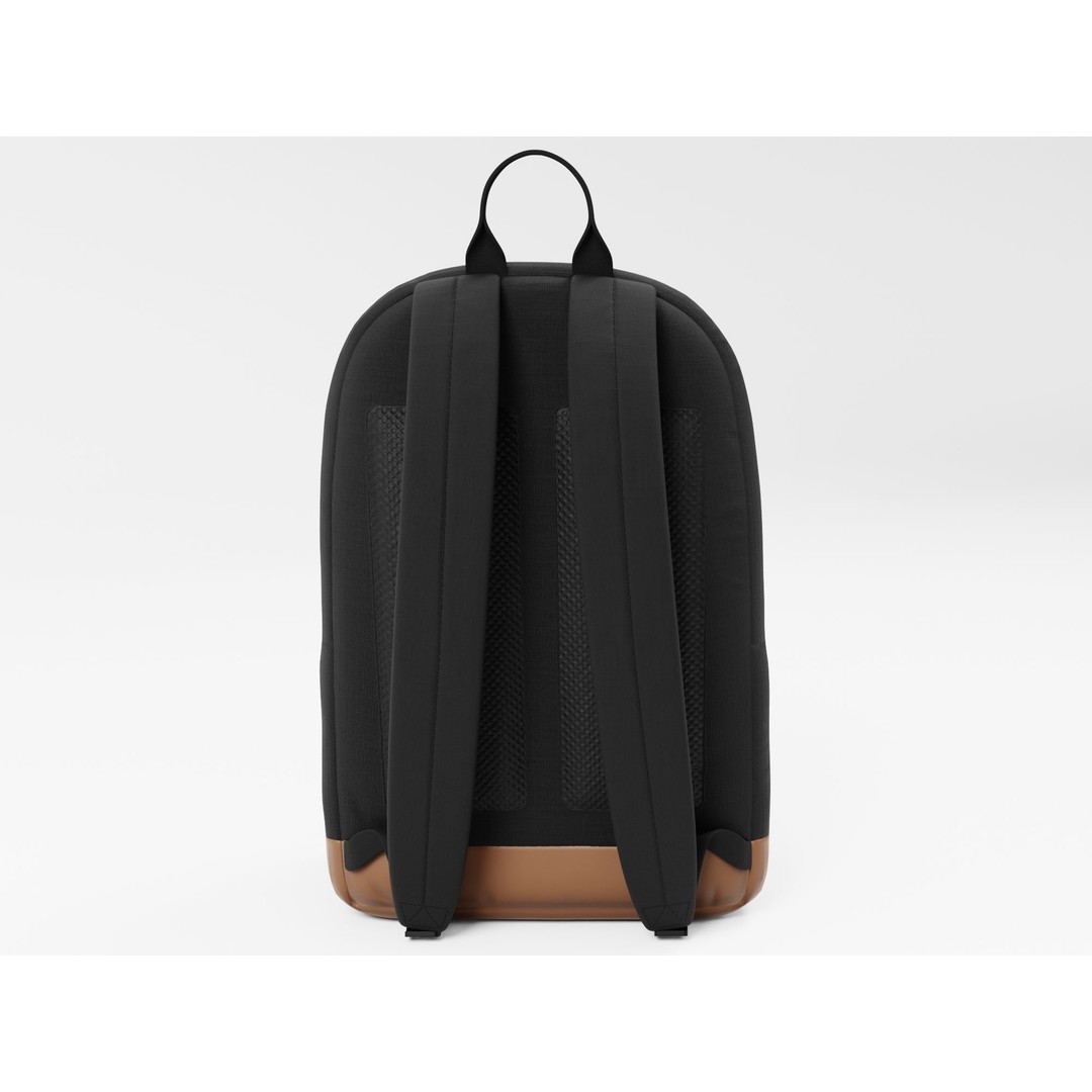 Backpack 3D Model – Low Poly Game Asset with PBR Textures - View 6