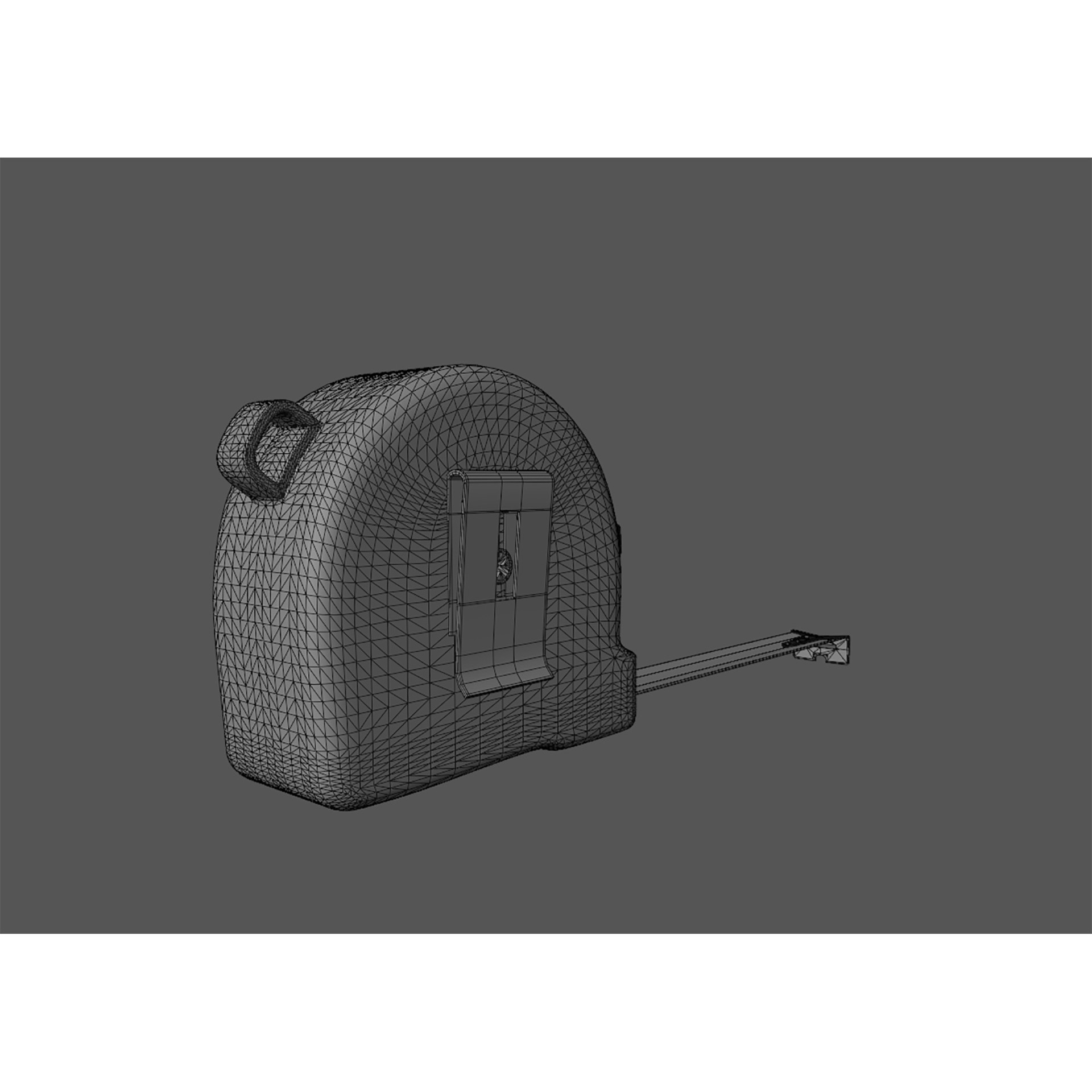 Measuring Tape - Low-Poly Game-Ready 3D Model