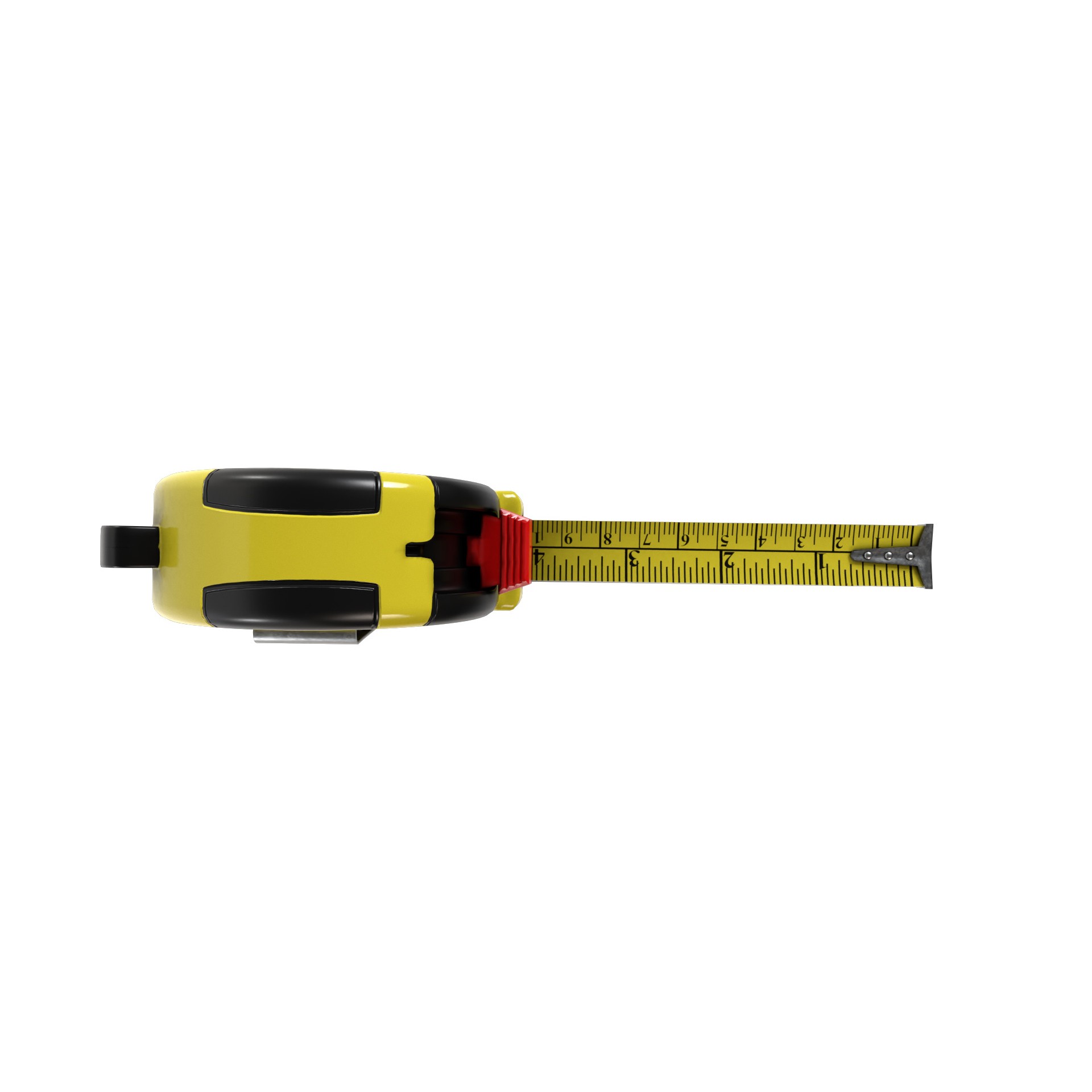 Measuring Tape - Low-Poly Game-Ready 3D Model - View 10