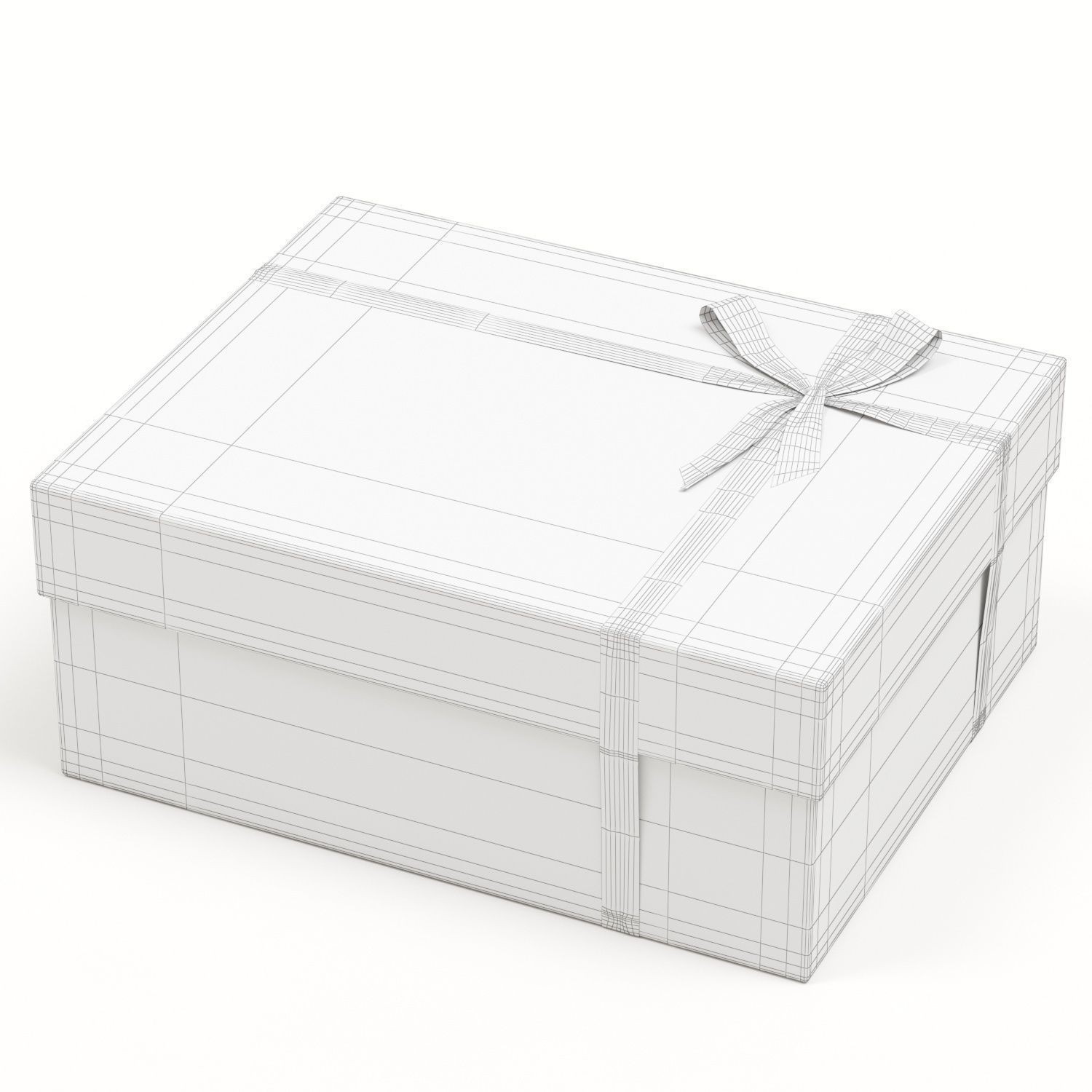 Fendi Luxury Packaging Boxes and Paper Bags - Low-Poly 3D Model - View 15
