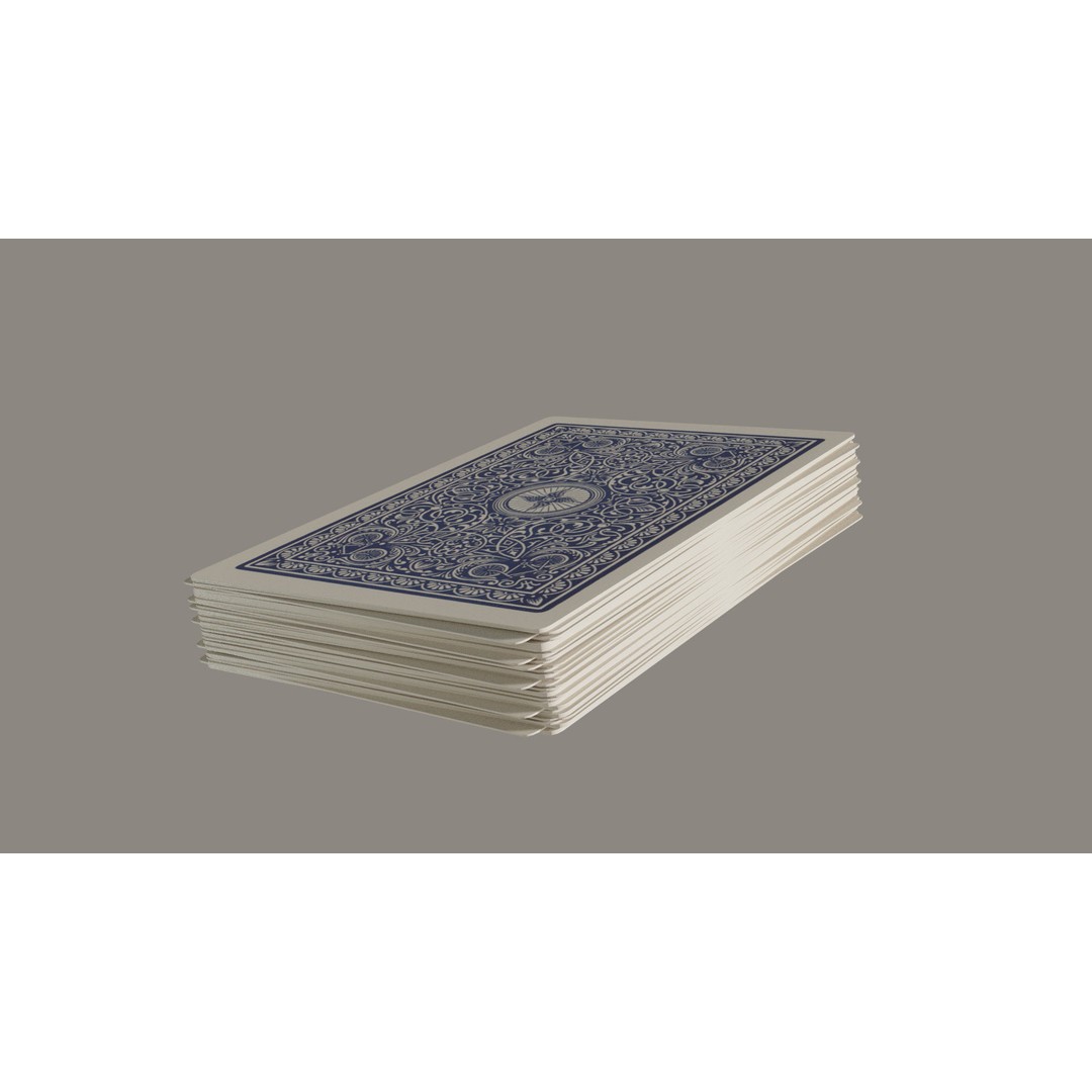 Western Poker Table 3D Model – Low Poly Game Asset, FBX, PBR Textures - View 8