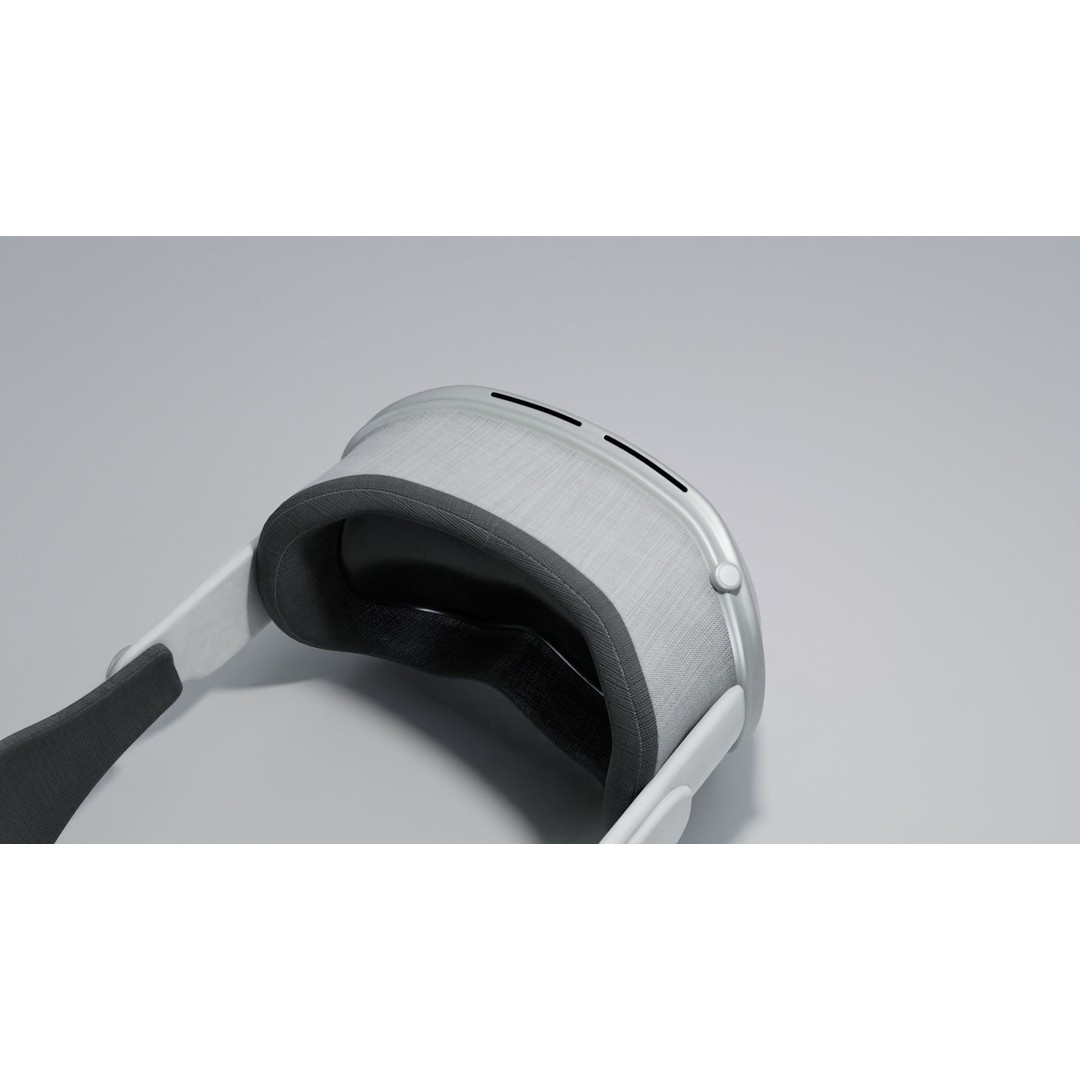 Vision Pro Inspired Headset 3D Model – Low Poly Game Asset, FBX