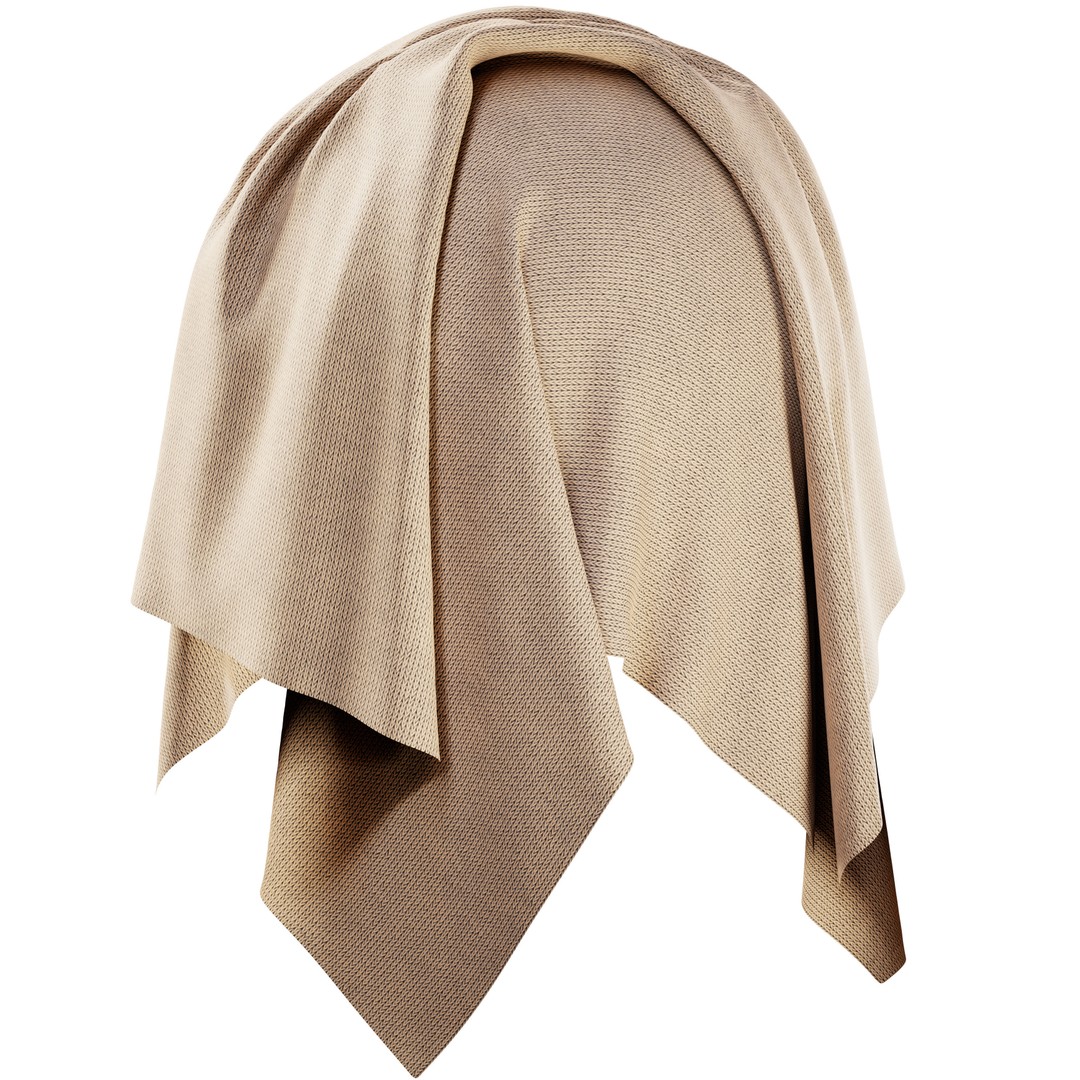 Cotton, Wool, Tartan & Denim Fabric Smart Materials 3D Model – PBR Textures, SPSM - View 13