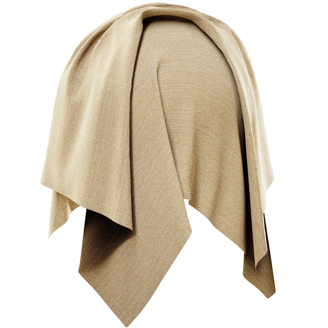 Cotton, Wool, Tartan & Denim Fabric Smart Materials 3D Model – PBR Textures, SPSM - View 9