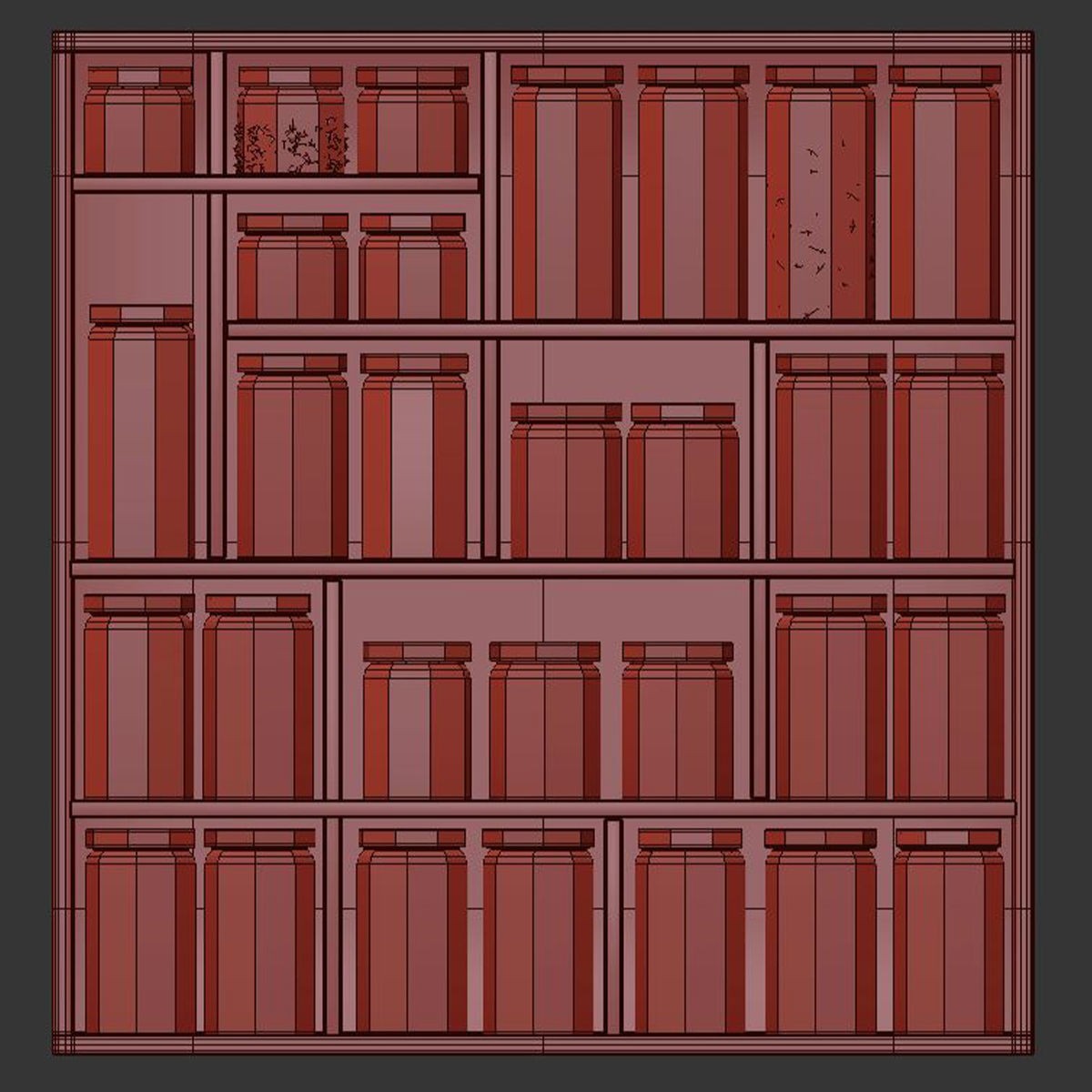 Kitchen Accessories - Game-Ready 3D Model