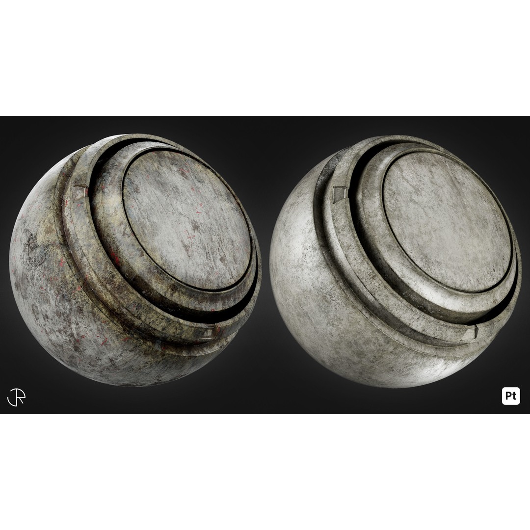 Plastic Smart Materials 3D Model – Customizable PBR Textures, SPSM - View 5