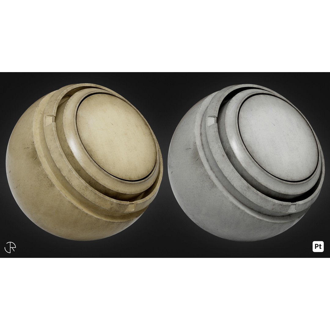 Plastic Smart Materials 3D Model – Customizable PBR Textures, SPSM - View 9