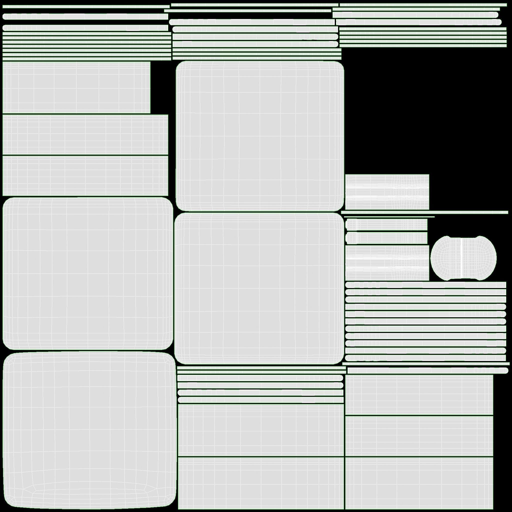 Popcorn Vintage Cart on Wheels - Game-Ready 3D Model - View 11