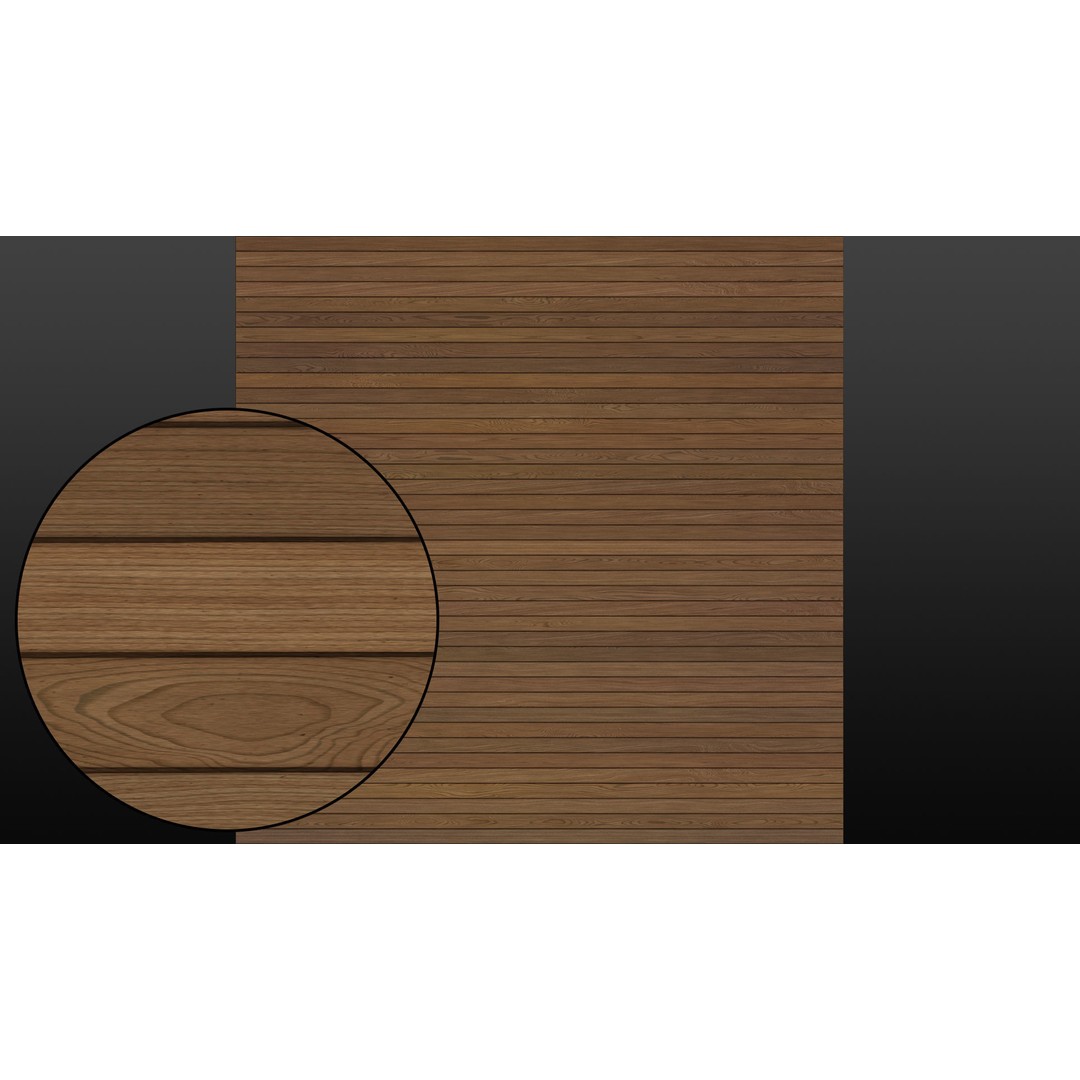 Siberian Larch 3D Model – Glossy Wood Texture, PBR Formats - View 13