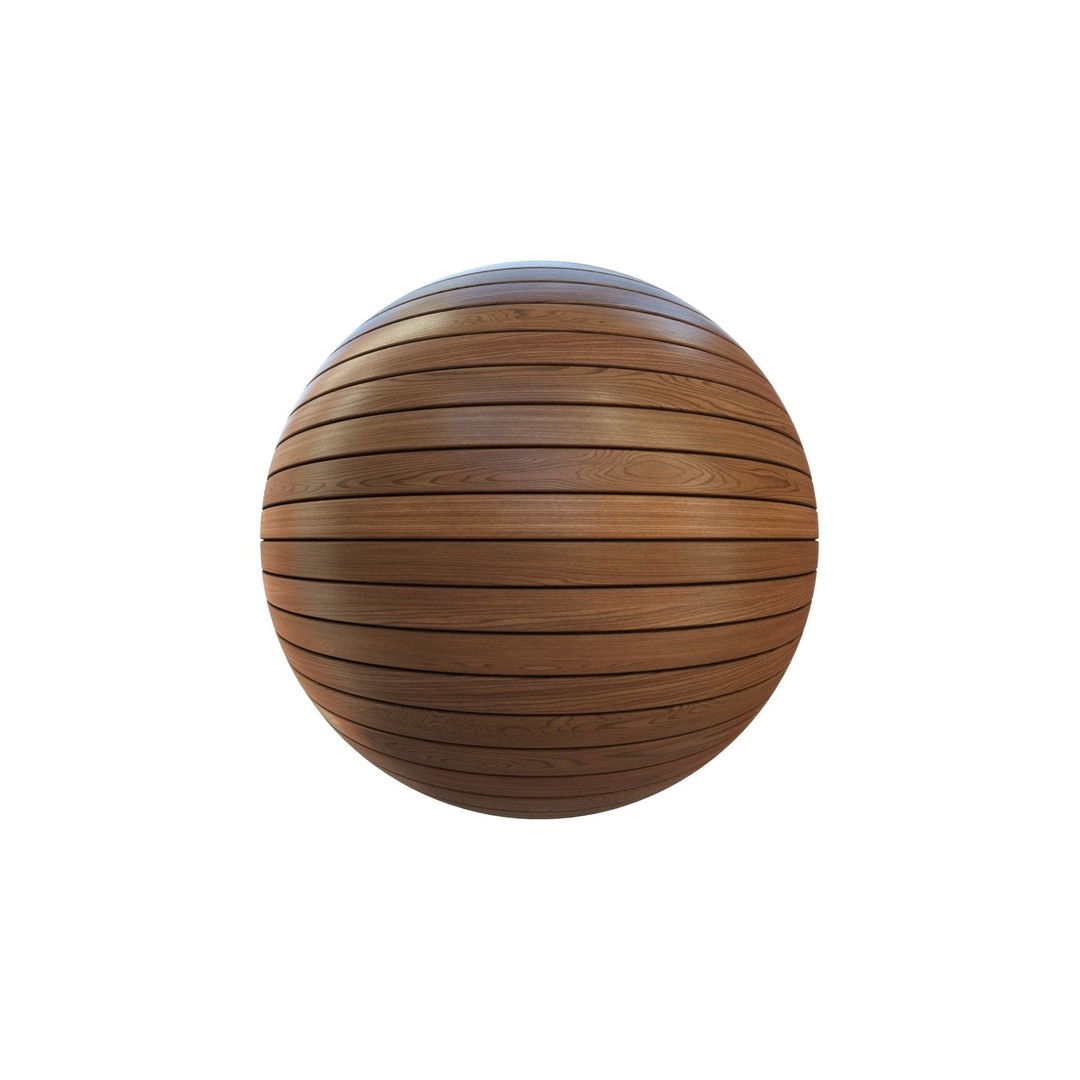Siberian Larch 3D Model – Glossy Wood Texture, PBR Formats - View 4