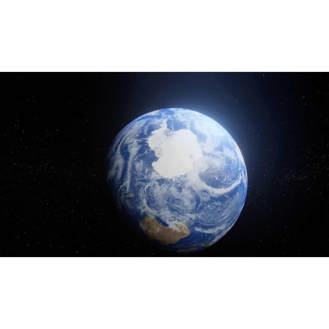 Photorealistic Earth 3D Model – Low Poly, 8k Textures, FBX, Blender - View 20
