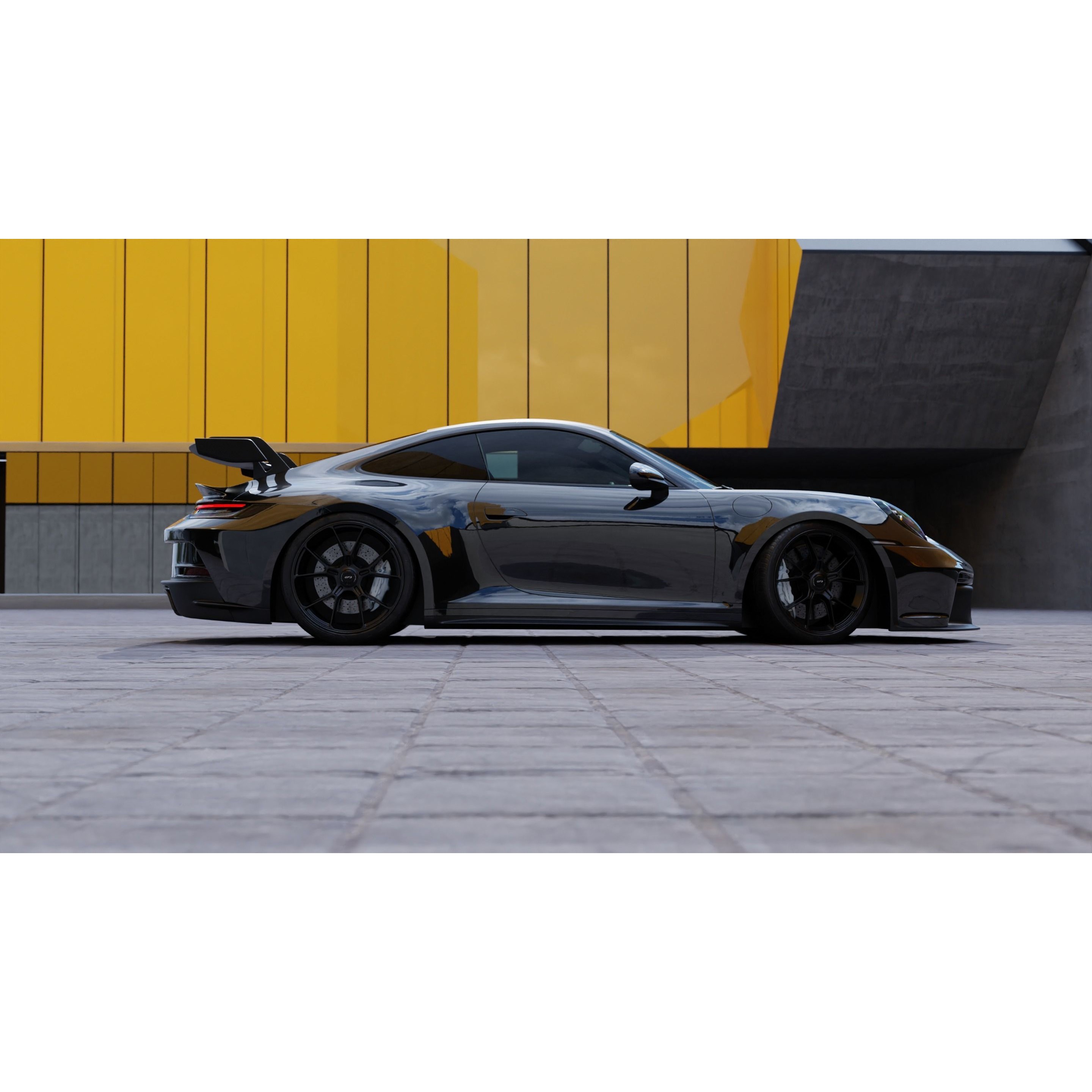 Automotive Render Scene - Game-Ready 3D Model - View 11