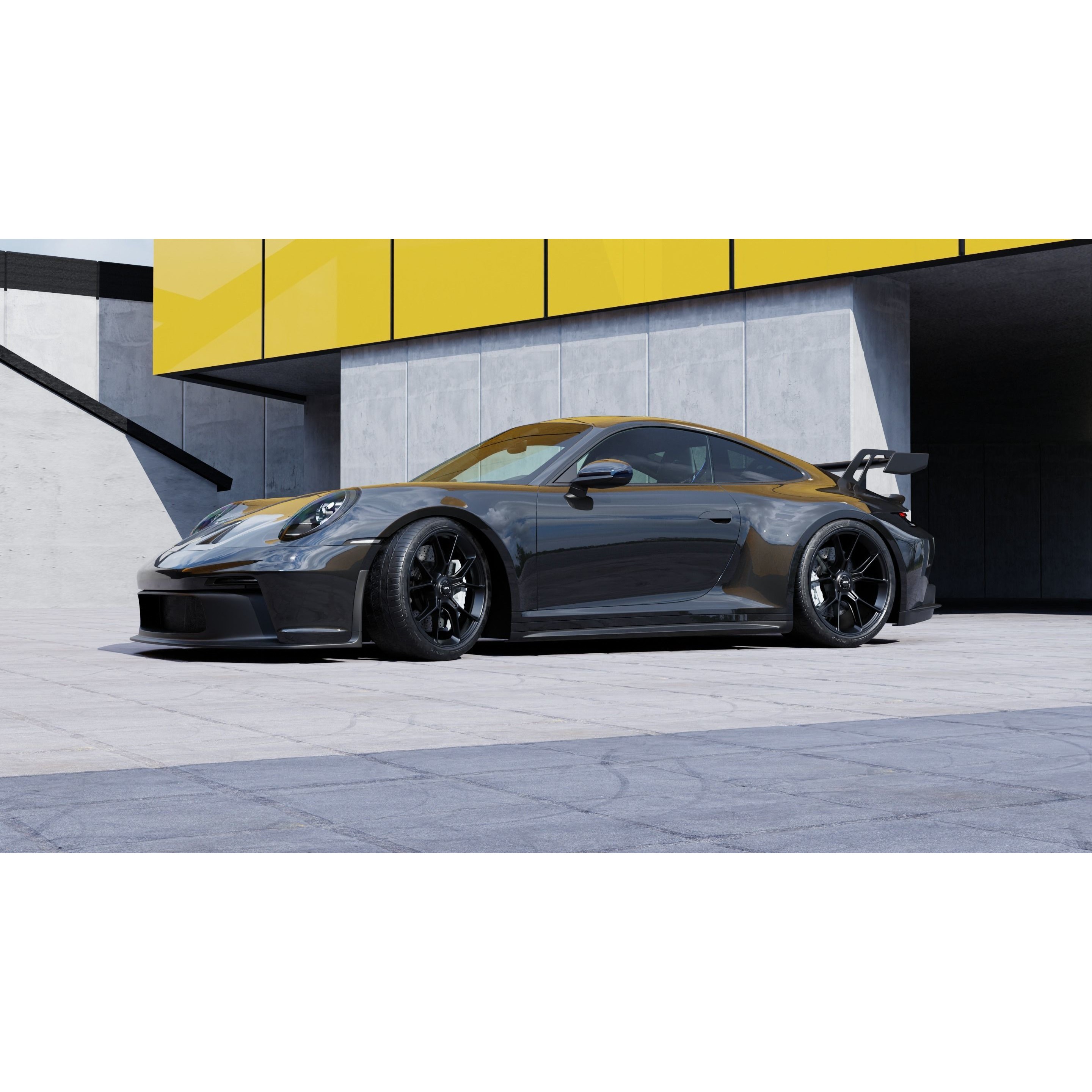 Automotive Render Scene - Game-Ready 3D Model - View 12