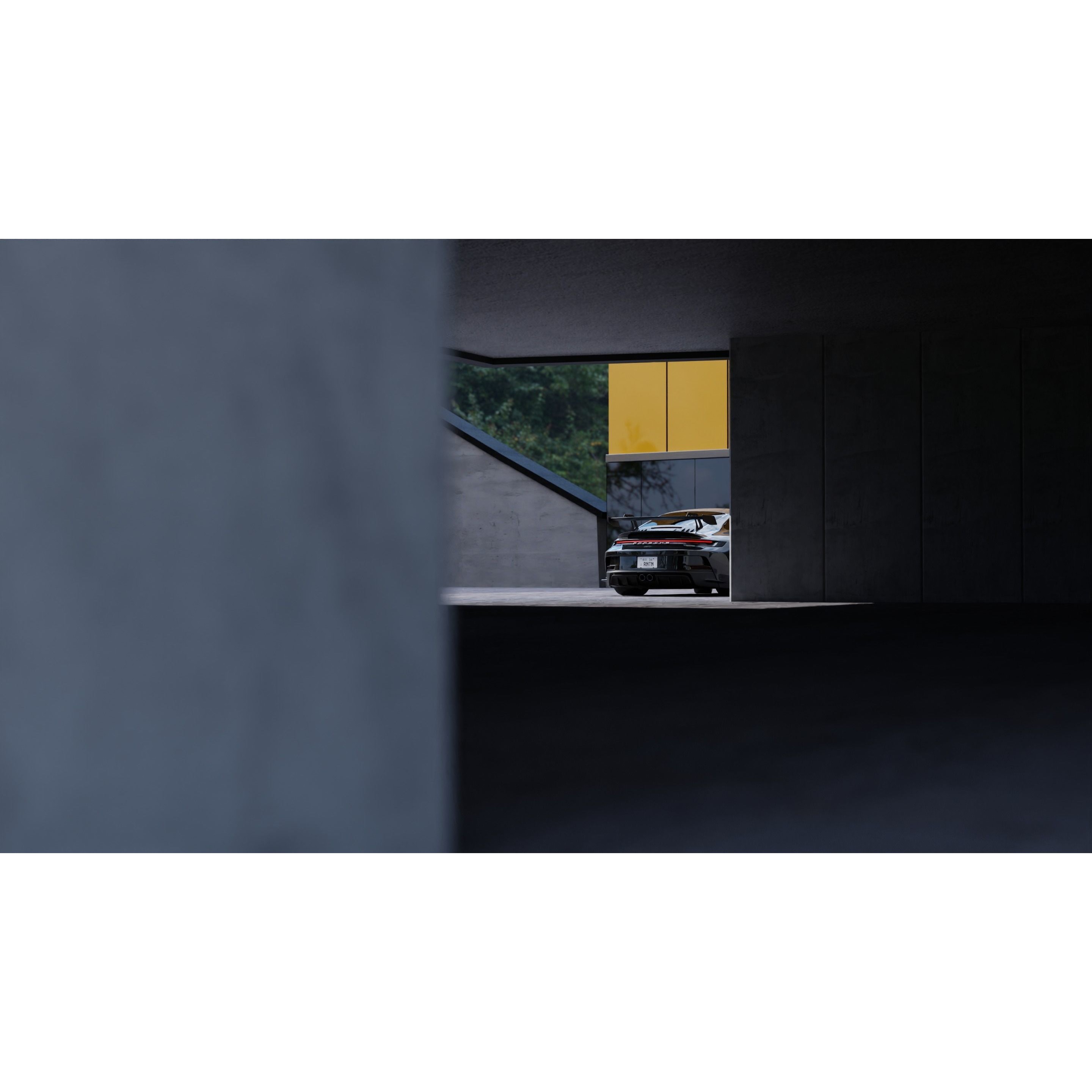 Automotive Render Scene - Game-Ready 3D Model - View 7