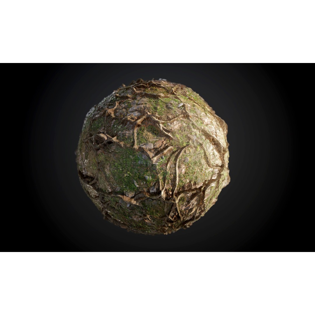 Ground Textures 3D Model – Seamless PBR Dirt, Mud, Sand, Rock - View 12