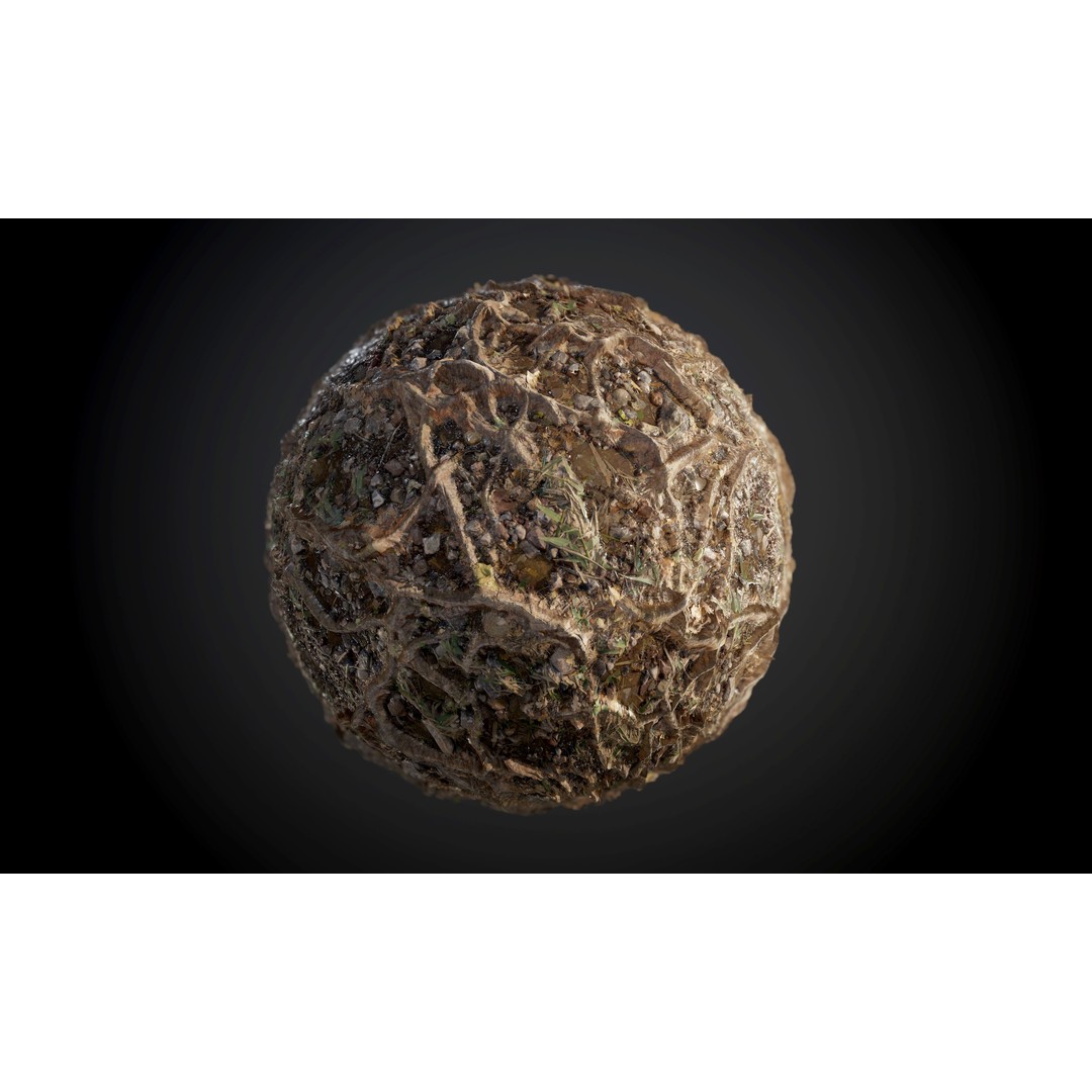 Ground Textures 3D Model – Seamless PBR Dirt, Mud, Sand, Rock - View 17