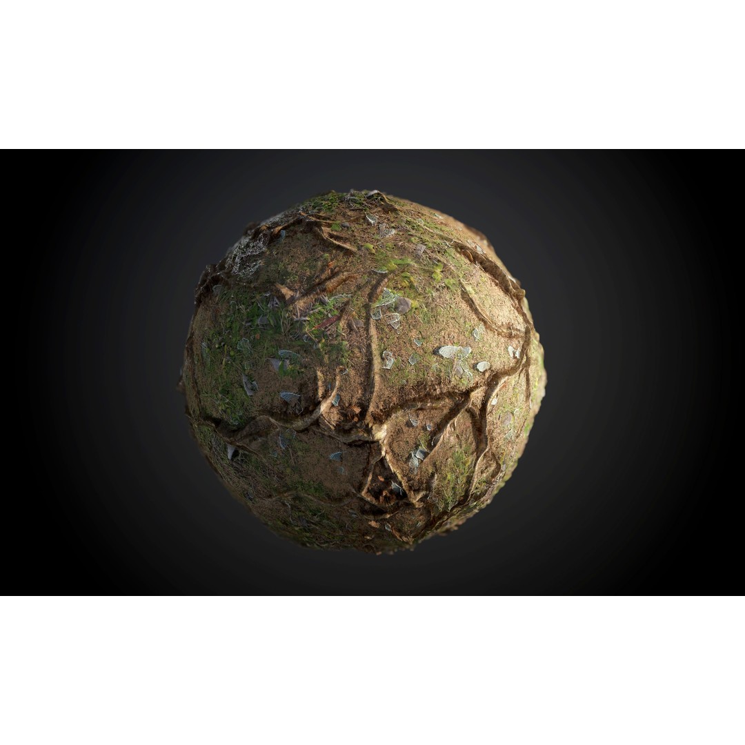 Ground Textures 3D Model – Seamless PBR Dirt, Mud, Sand, Rock - View 18