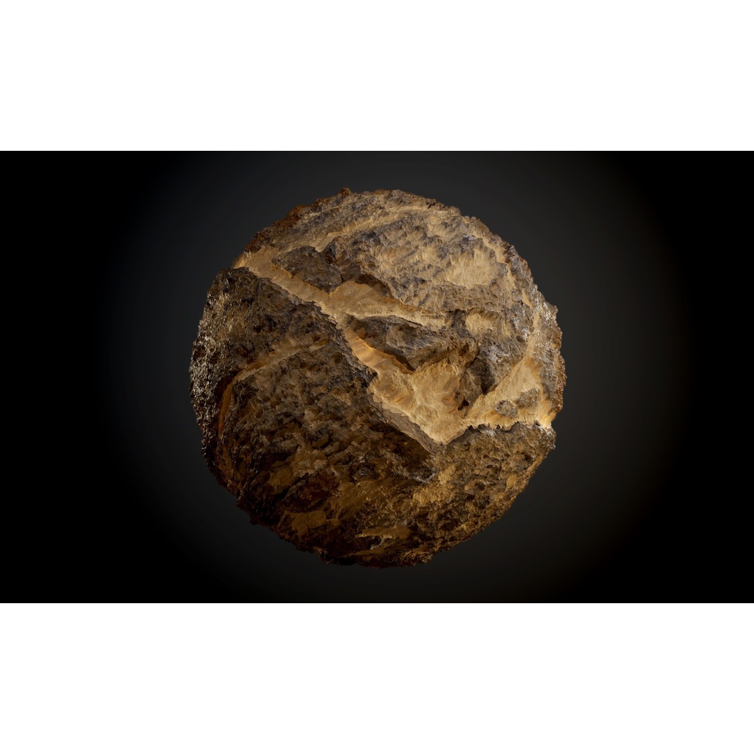 Ground Textures 3D Model – Seamless PBR Dirt, Mud, Sand, Rock - View 31