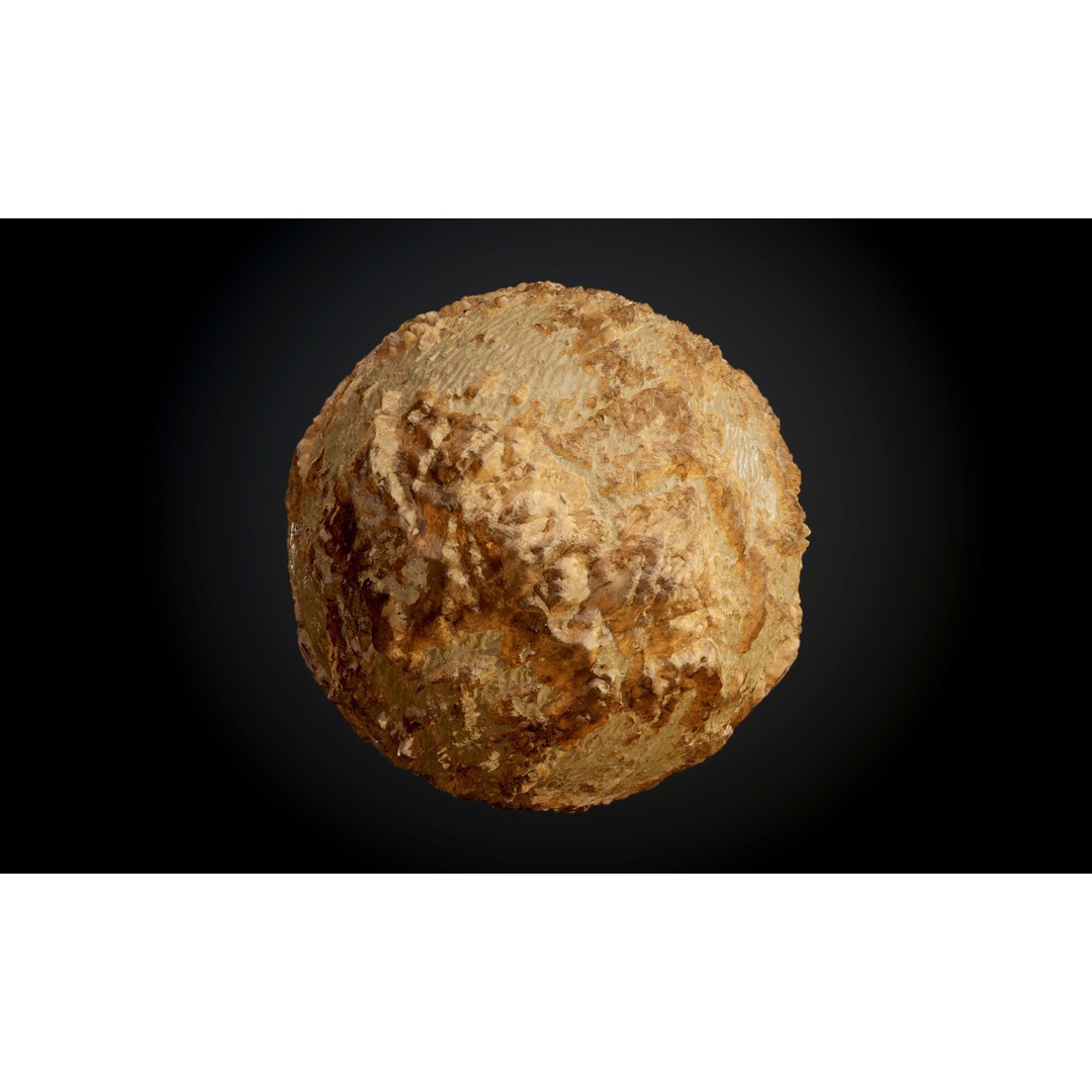 Ground Textures 3D Model – Seamless PBR Dirt, Mud, Sand, Rock - View 33