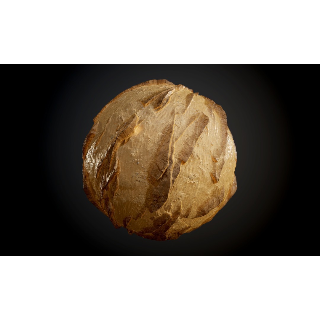 Ground Textures 3D Model – Seamless PBR Dirt, Mud, Sand, Rock - View 35