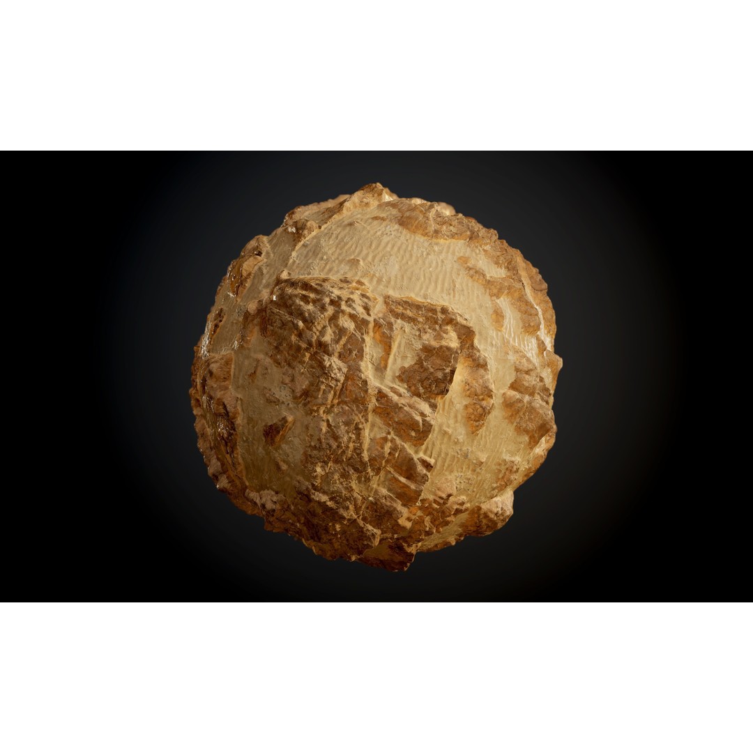 Ground Textures 3D Model – Seamless PBR Dirt, Mud, Sand, Rock - View 36