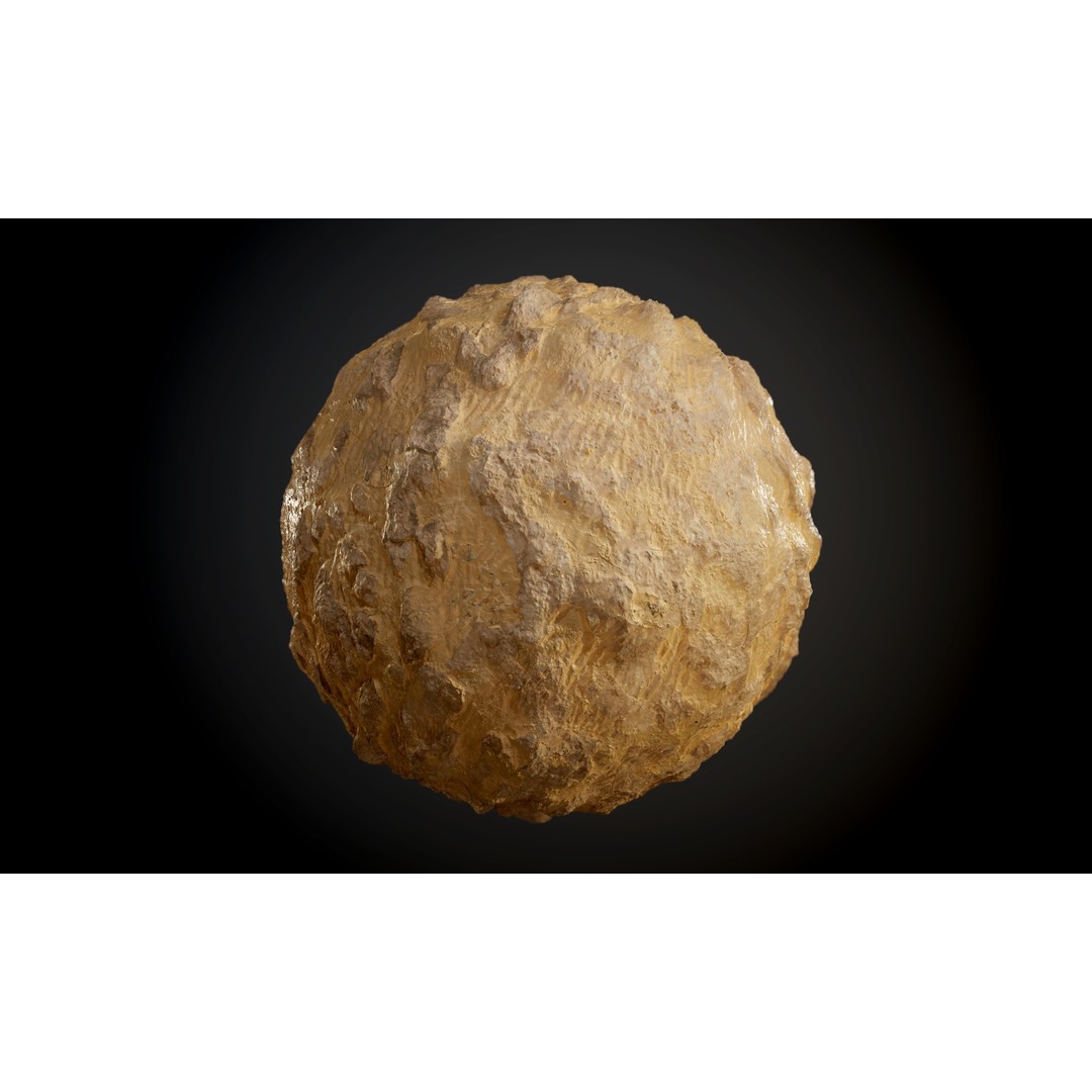 Ground Textures 3D Model – Seamless PBR Dirt, Mud, Sand, Rock - View 37